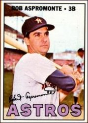 1967 Topps Baseball Cards      274     Bob Aspromonte